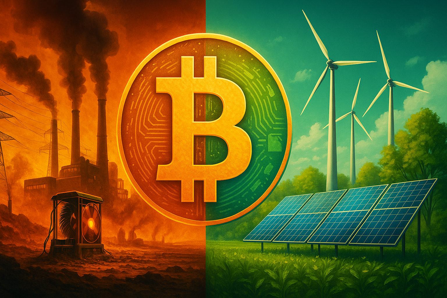 The Environmental Debate Around Bitcoin Mining
