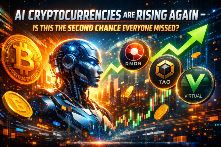 AI Cryptocurrencies Are Rising Again – Is This the Second Chance Everyone Missed?