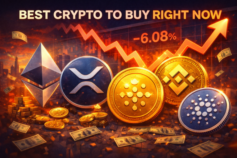 Best Crypto to Buy Right Now as Ethereum, XRP, BNB, and Cardano Dip